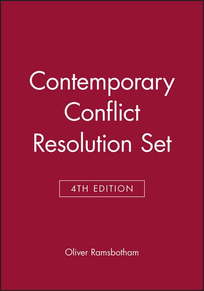 Cover for Ramsbotham, Oliver (University of Bradford) · Contemporary Conflict Resolution, 4e Set (Paperback Book) (2016)