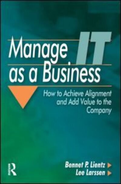Cover for Bennet Lientz · Manage IT as a Business (Paperback Book) (2004)