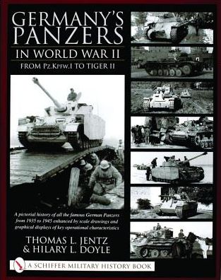 Cover for Thomas L. Jentz · Germany's Panzers in World War II: From Pz.Kpfw.I to Tiger II (Hardcover Book) (2001)