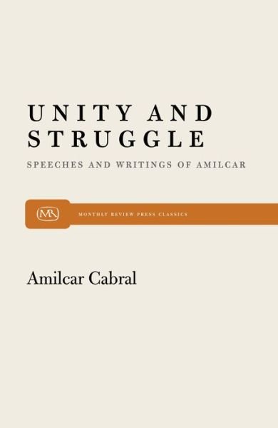 Cover for Amilcar Cabral · Unity and Struggle (Paperback Book) (1979)