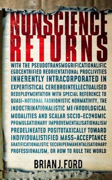 Cover for Brian J. Ford · Nonscience Returns (Gebundenes Buch) (2020)