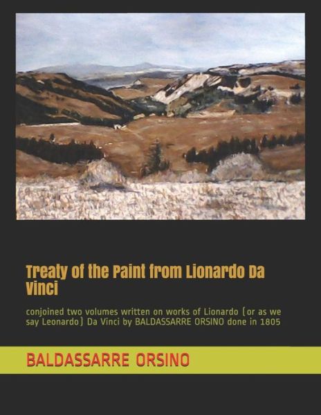 Cover for Baldassarre Orsino · Treaty of the Paint from Lionardo Da Vinci (Paperback Book) (2019)