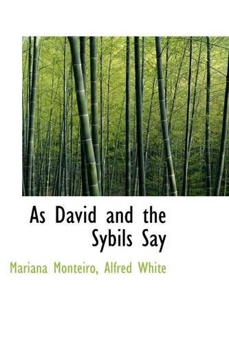 Cover for Mariana Monteiro · As David and the Sybils Say (Pocketbok) (2009)