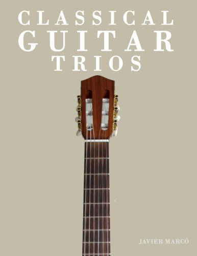 Cover for Javier Marcó · Classical Guitar Trios: Two Easy Works (Pocketbok) (2014)
