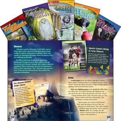 Time Informational Text Grade 6 Set 1, 5-Book Set - Teacher Created Materials - Books - Teacher Created Materials - 9781493839254 - August 1, 2016