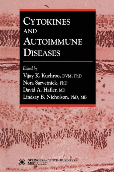 Cover for Vijay K Kuchroo · Cytokines and Autoimmune Diseases (Paperback Book) [Softcover reprint of hardcover 1st ed. 2002 edition] (2011)