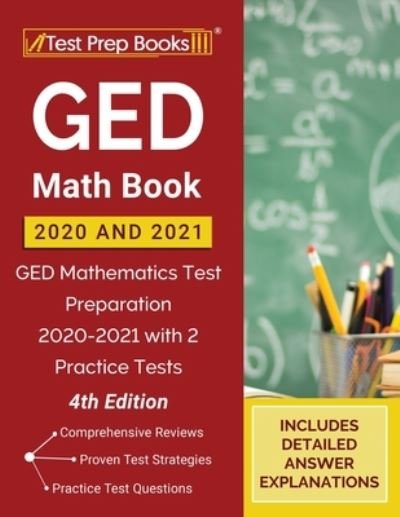 Cover for TPB Publishing · GED Math Book 2020 and 2021 (Paperback Book) (2020)