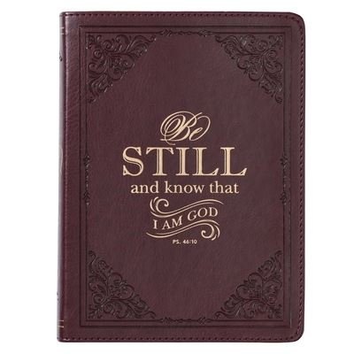 Cover for Christian Art Gifts Inc · Journal Be Still Psalm 4610 (Hardcover Book) (2021)