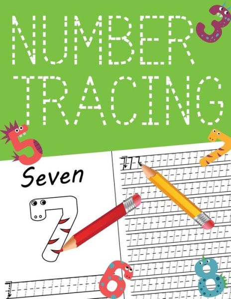 Cover for Tina K · Number Tracing (Paperback Book) (2018)