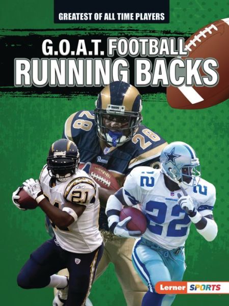 Cover for Alexander Lowe · G.O.A.T. Football Running Backs (Paperback Book) (2022)