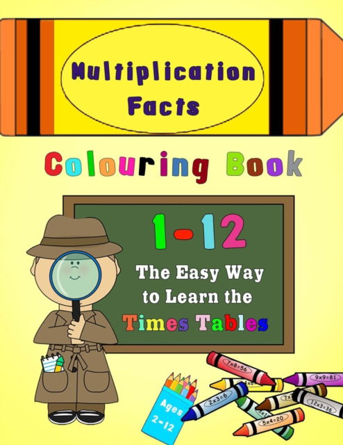 Cover for Magdalene Press · Multiplication Facts Colouring Book 1-12 (Taschenbuch) (2019)