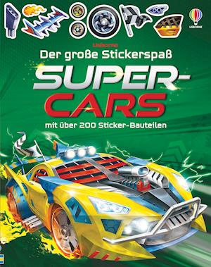 Cover for Simon Tudhope · Der große Stickerspaß: Supercars (Paperback Book) (2021)