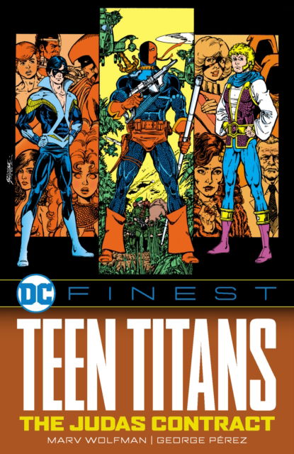 Cover for Marv Wolfman · DC Finest: Teen Titans: The Judas Contract (Taschenbuch) (2025)