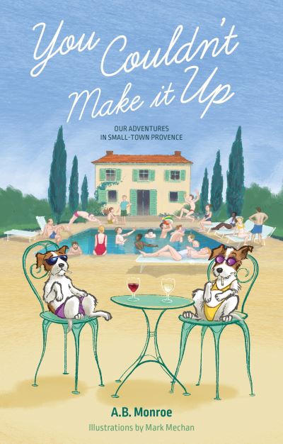 Cover for A.B. Monroe · You Couldn’t Make it Up: Our Adventures in Small Town Provence (Paperback Book) (2023)