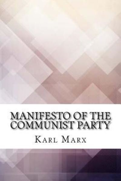 Cover for Friedrich Engels · Manifesto of the Communist Party (Paperback Bog) (2017)