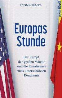 Cover for Riecke · Europas Stunde (Buch)