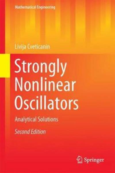 Cover for Cveticanin · Strong Nonlinear Oscillators (Buch) [2nd ed. 2018 edition] (2017)