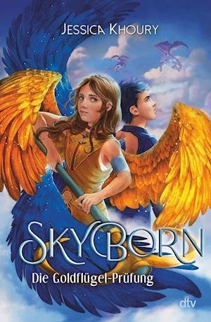 Skyborn  Die Goldflügel-Prüfung - Jessica Khoury - Books - dtv Verlagsgesellschaft - 9783423764254 - February 16, 2023
