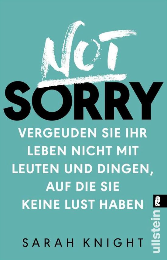 Ullstein.37725 Knight.Not Sorry (Book)