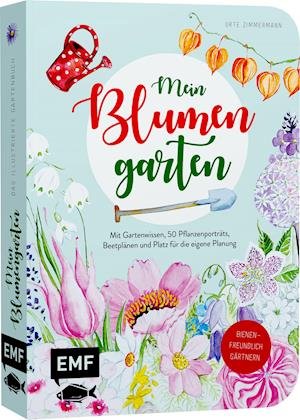 Cover for Urte Zimmermann · Mein Blumengarten - Das illustrierte Gartenbuch (Hardcover bog) (2022)