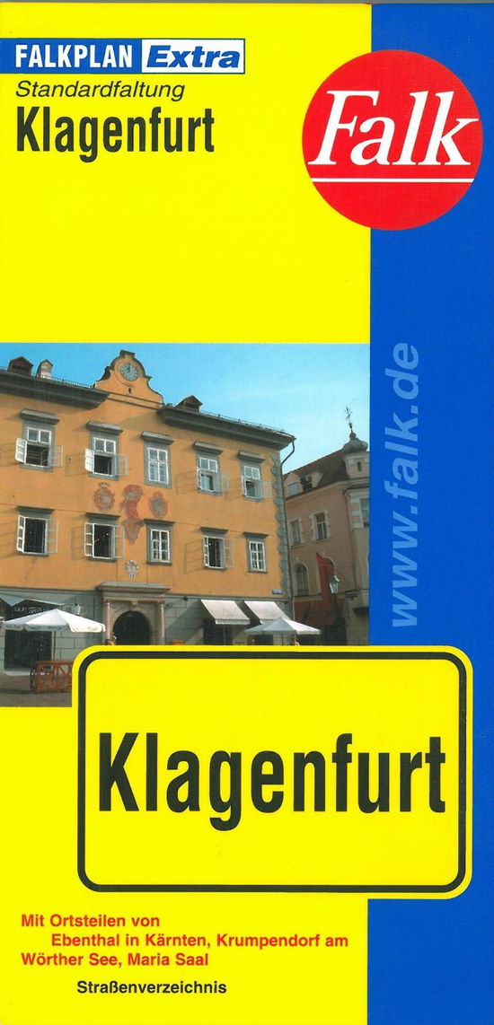 Cover for Mair-Dumont · Falkplan: Klagenfurt (Hardcover Book) (2010)