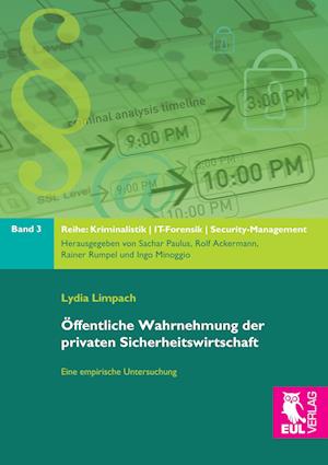 Cover for Lydia Limpach · Öffentliche Wahrnehmung der privaten Sicherheitswirtschaft (Paperback Book) (2017)