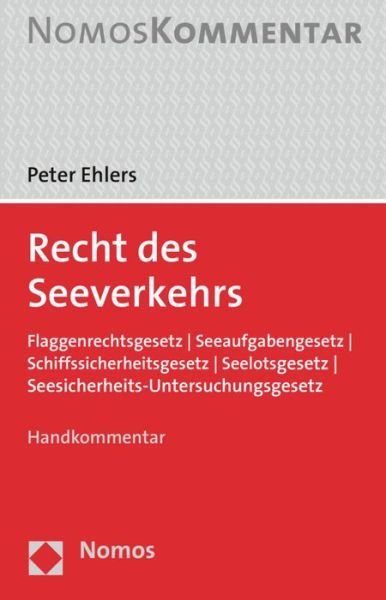 Cover for Ehlers · Recht des Seeverkehrs (Book) (2016)