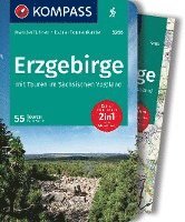 Cover for Sven Hähle · KOMPASS Wanderführer 5266 Erzgebirge, 55 Touren (Bok) (2022)