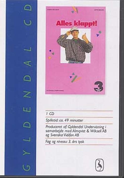Cover for Karen Dollerup; Lotte Nielsen · Alles klappt. 9. klasse: Alles klappt! 3 For 9. klasse&lt;BR&gt;Lytteøvelser (Kassett) [1. utgave] [Kassettebånd] (1994)