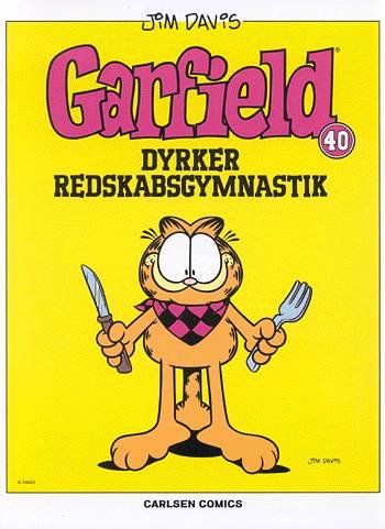 Cover for Jim Davis · Garfield, 40: Garfield dyrker redskabsgymnastik (Bok) [1. utgave] (2003)