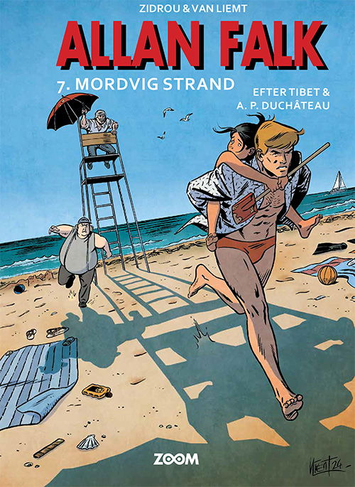 Cover for Van Liemt Zidrou · Allan Falk: Allan Falk 7: Mordvig Strand (Gebundesens Buch) [1. Ausgabe] (2025)