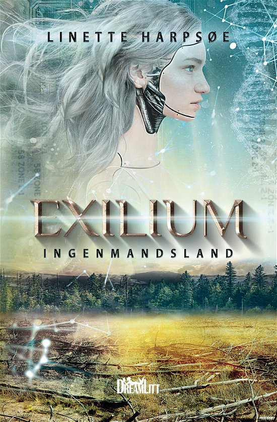 Cover for Linette Harpsøe · Exilium - Ingenmandsland (Innbunden bok) [1. utgave] (2018)