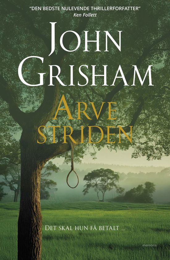 Cover for John Grisham · Arvestriden (Gebundesens Buch) [1. Ausgabe] (2025)