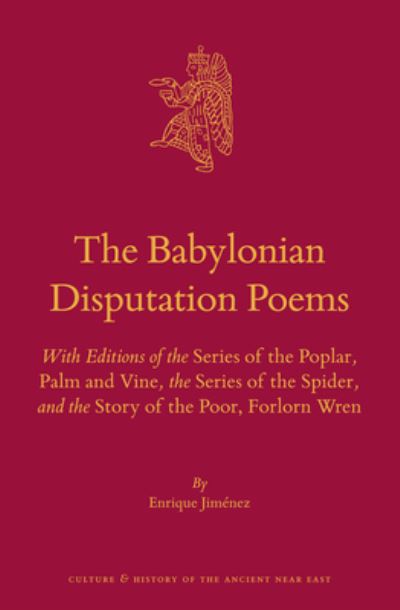 Cover for Enrique Jimenez · The Babylonian Disputation Poems (Hardcover Book) (2017)