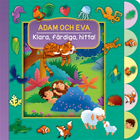 Cover for Cecilie Fodor · Adam och Eva - Klara, färdiga, hitta! (Tavlebog) (2023)