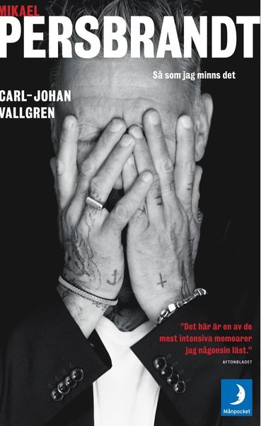 Cover for Carl-Johan Vallgren · Mikael Persbrandt : så som jag minns det (Paperback Bog) (2018)