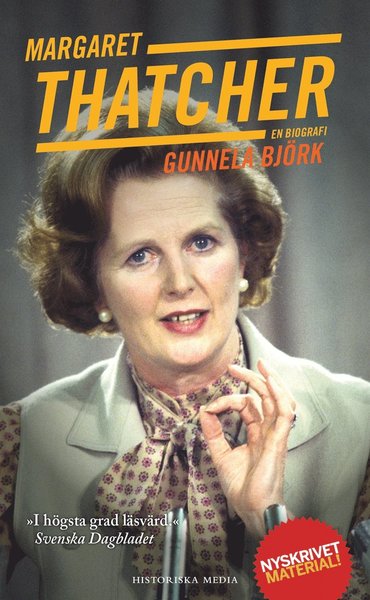 Cover for Gunnela Björk · Margaret Thatcher : en biografi (ePUB) (2013)