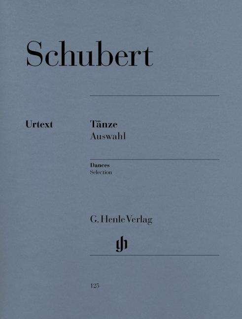 Tänze f.Klavier,Ausw.HN125 - F. Schubert - Books -  - 9790201801254 - 