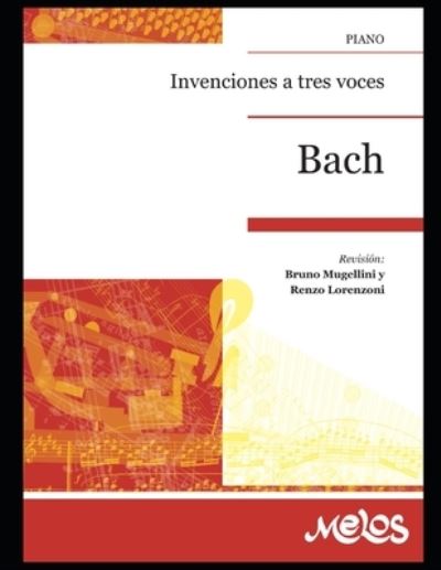 Cover for Renzo Lonrenzoni · Invenciones a tres voces: J.S. Bach (Paperback Book) (2020)