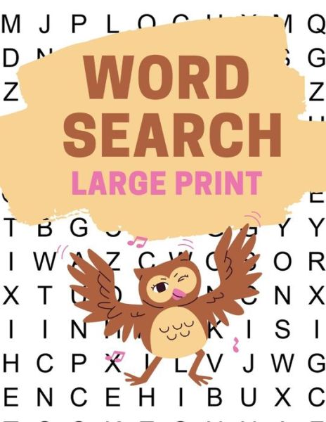 Cover for Getelan Journals · Word Search Large Print (Taschenbuch) (2020)