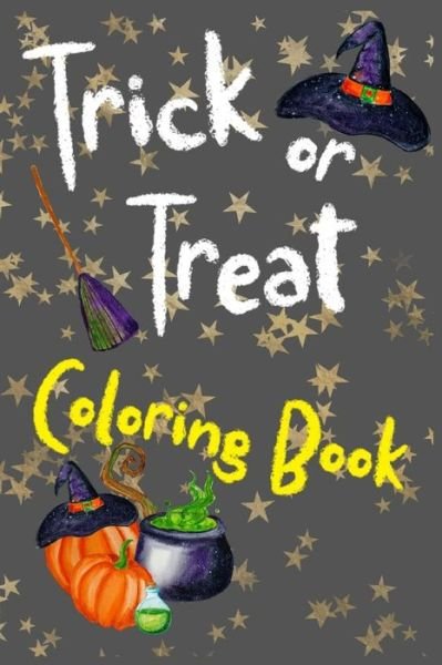 Cover for Nilobon Sangorn · Trick or Treat Coloring book (Pocketbok) (2020)