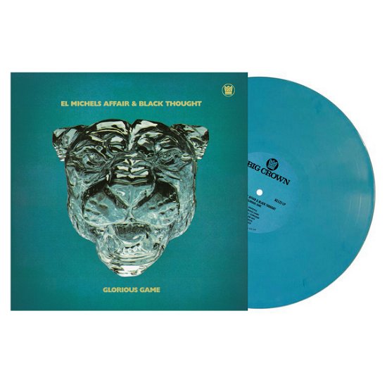 Cover for El Michels Affair &amp; Black Thought · Glorious Game (LP) [Limited Sky High Coloured Vinyl edition] (2023)
