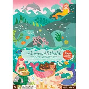 Cover for Petit Collage · Mermaid World Sticker Activity Set (N/A) (2017)