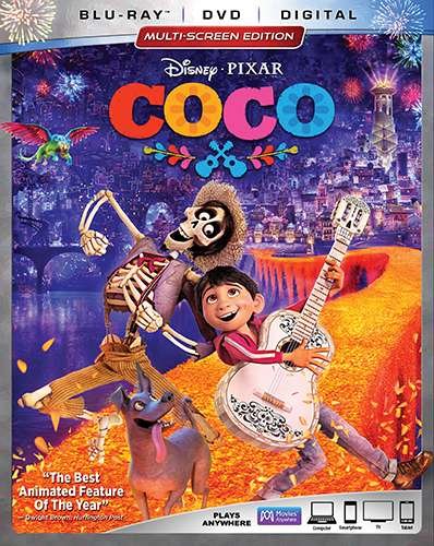 Cover for Coco (Blu-ray) (2018)