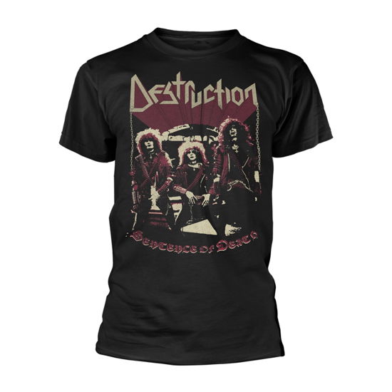 Cover for Destruction · Sentence of Death Vintage (T-shirt) [size XXL] [Black edition] (2020)