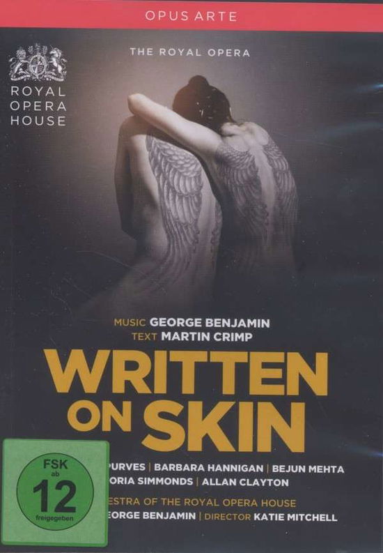 Cover for G. Benjamin · Written on Skin (DVD) (2014)