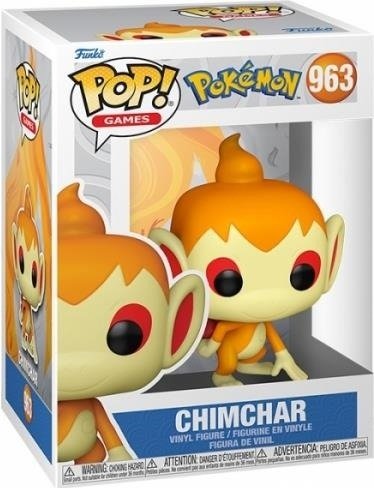 Pokemon POP! Games Vinyl Figur Chimchar (EMEA) 9 c - Pokemon: Funko Pop! Games - Gadżety - Funko - 0889698709255 - 21 czerwca 2024