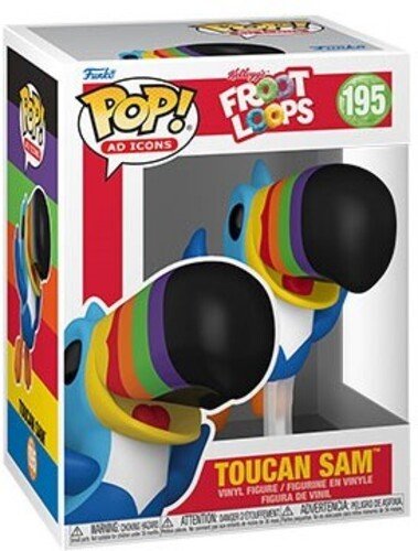 Kelloggs - Toucan Sam Flying - Funko Pop! Ad Icons: - Merchandise - Funko - 0889698725255 - September 8, 2023