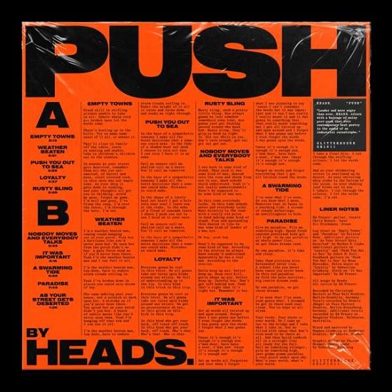 Push - Heads. - Musiikki - GLITTERHOUSE - 4015698731255 - perjantai 19. kesäkuuta 2020