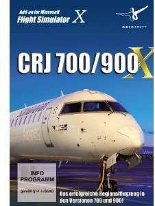 AddOn FSX CRJ 700/900 X,CD-ROM.CD-6253 - Pc - Kirjat -  - 4015918019255 - torstai 31. tammikuuta 2013